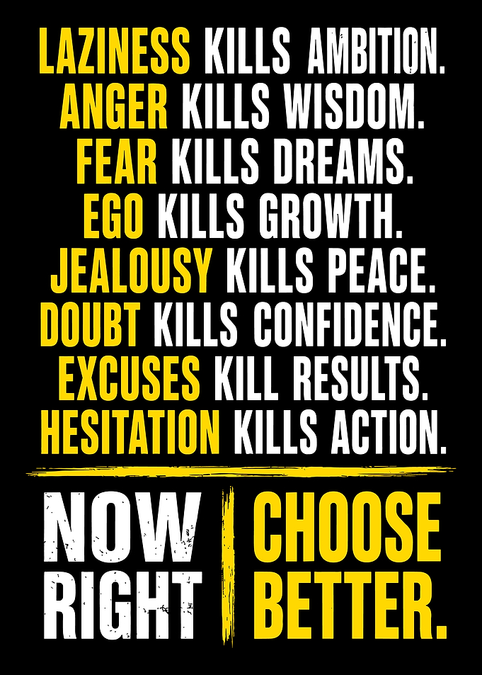 Inspirational Motivational Quote Poster