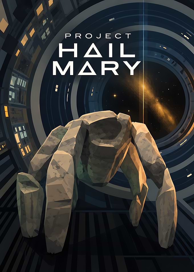 Project Hail Mary Rocky Illustration