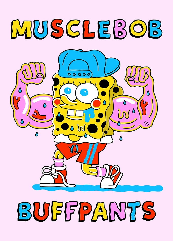 SpongeBob SquarePants - MuscleBob BuffPants