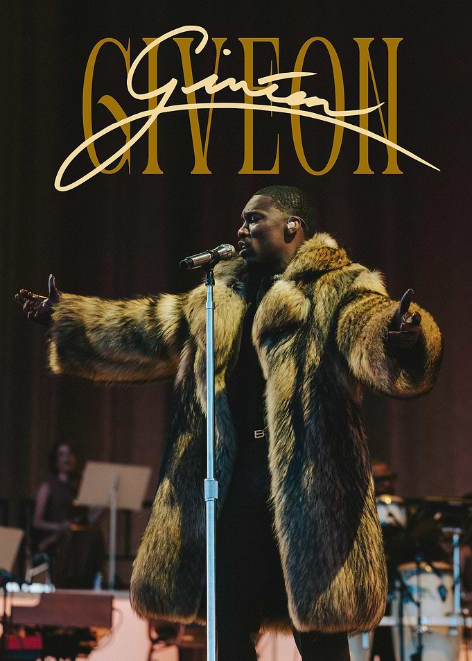 Giveon Performing in Fur Coat