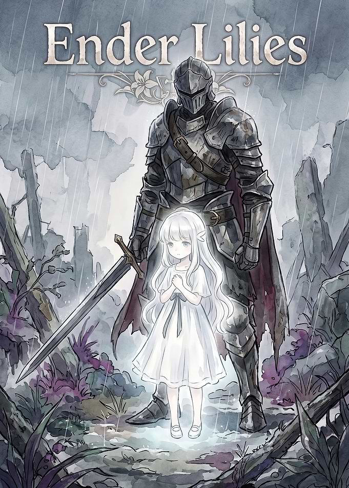 Ender Lilies Game Key Art