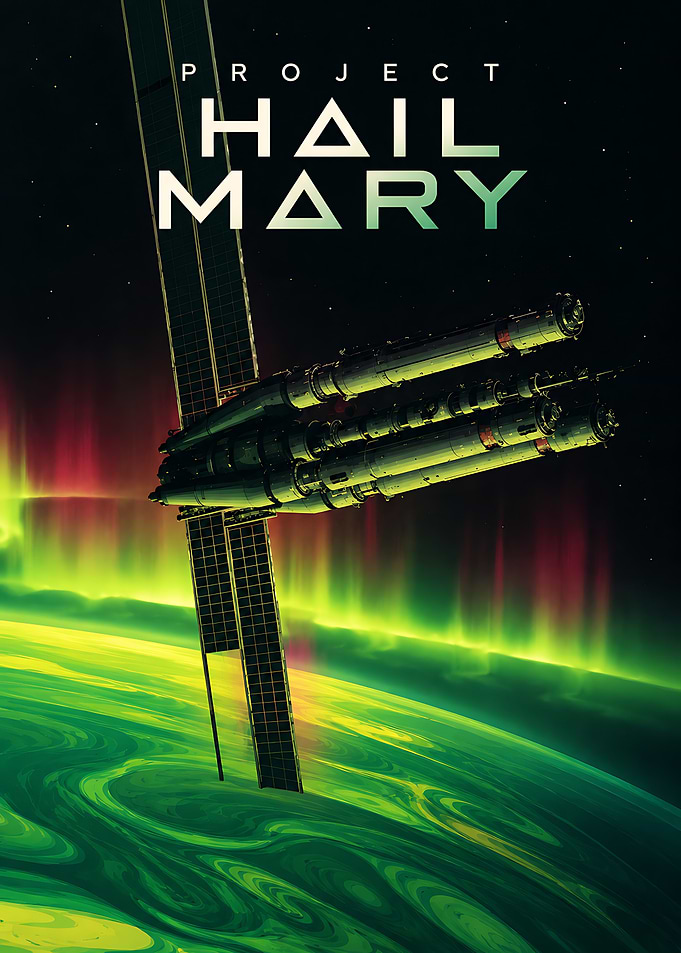 Project Hail Mary Space Poster