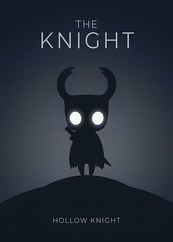 Hollow Knight Minimalist Poster