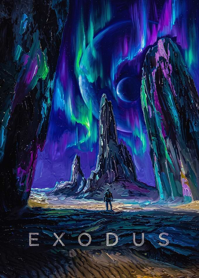 Exodus Space Exploration Art