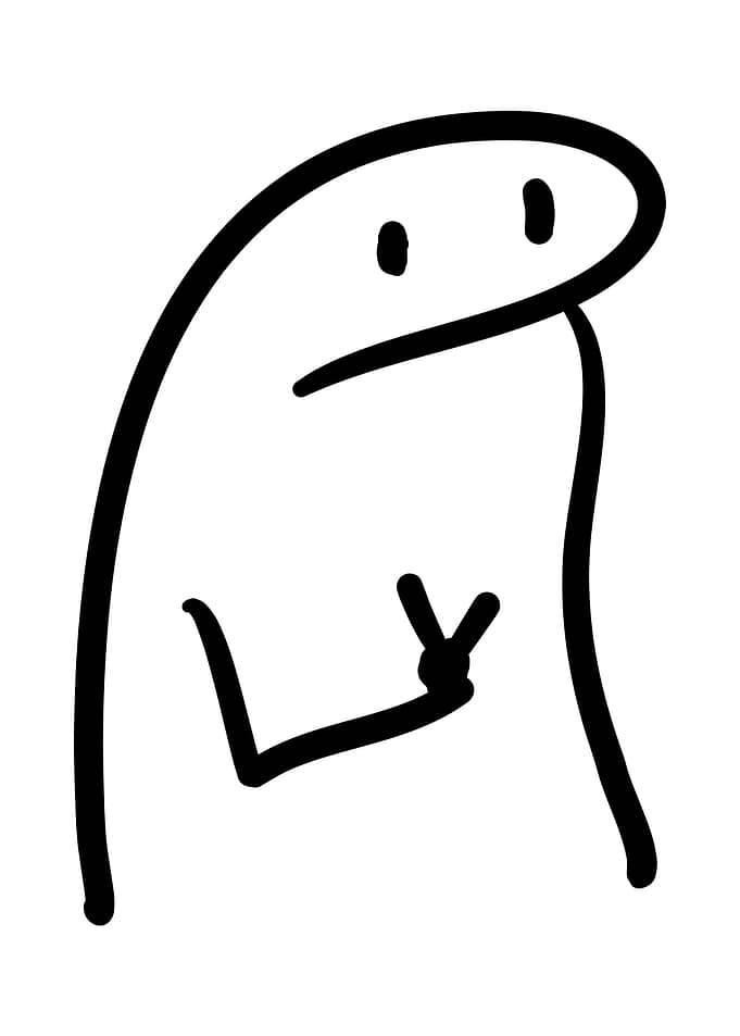 Flork of Cows Peace Sign