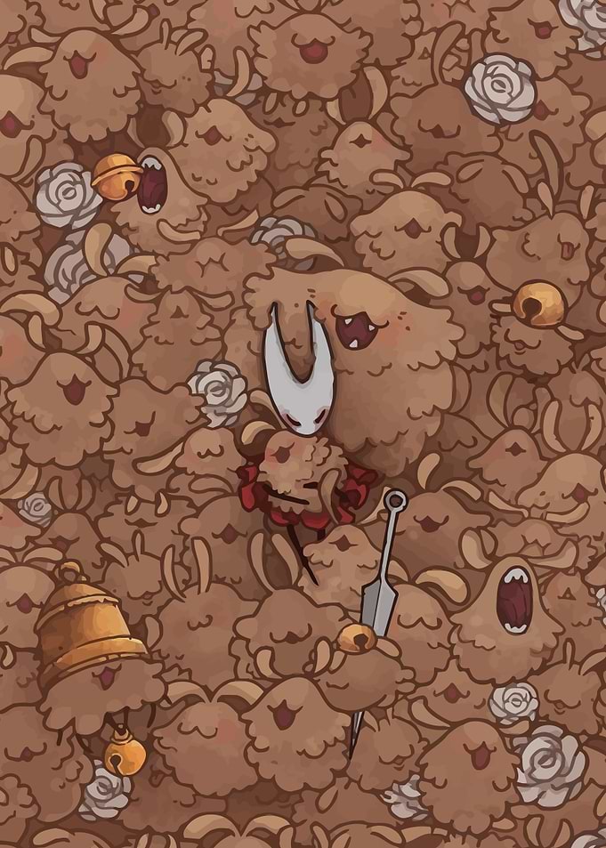 Hornet Surrounded by Cute Furry Creatures