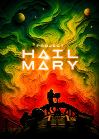Project Hail Mary Space Poster