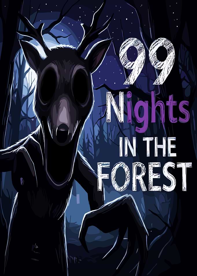 99 Nights in the Forest Game Poster