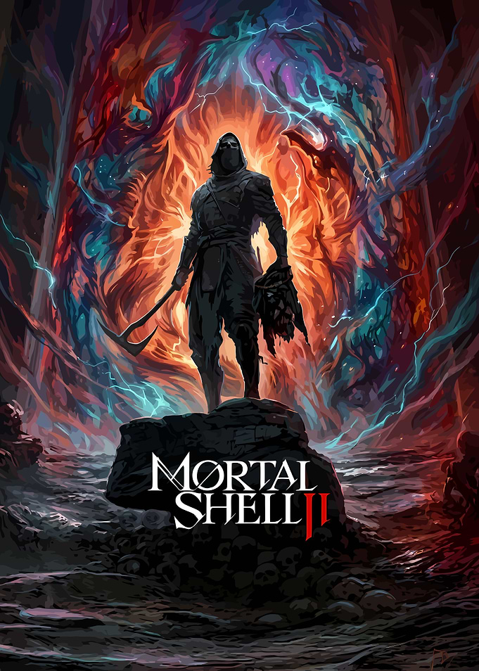 Mortal Shell II Dark Fantasy Poster