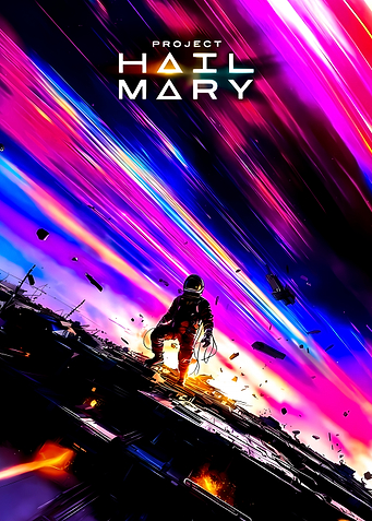 Project Hail Mary Space Poster