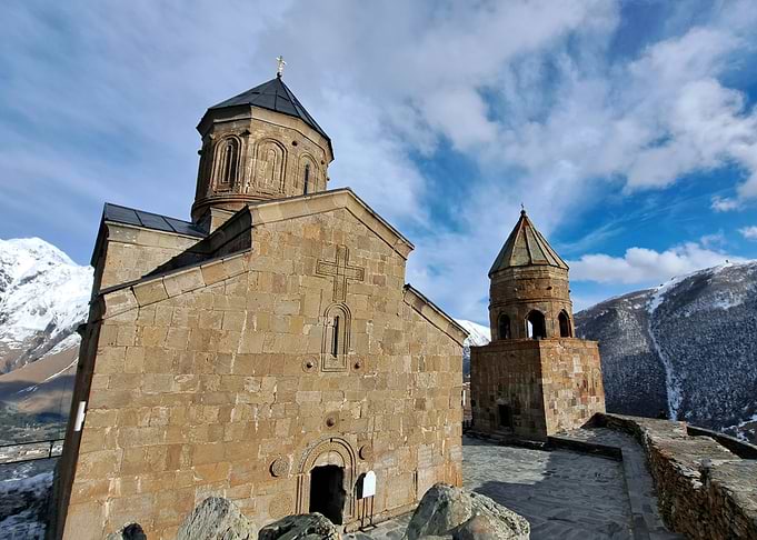 Gergeti Trinity Church in Georgia