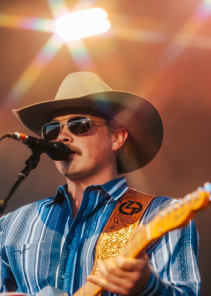 Zach Top Country Singer Performing Live on Stage