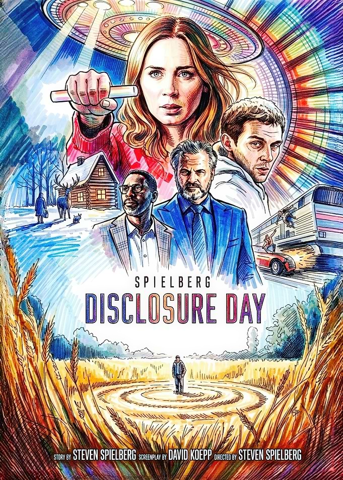 Spielberg Disclosure Day Movie Poster