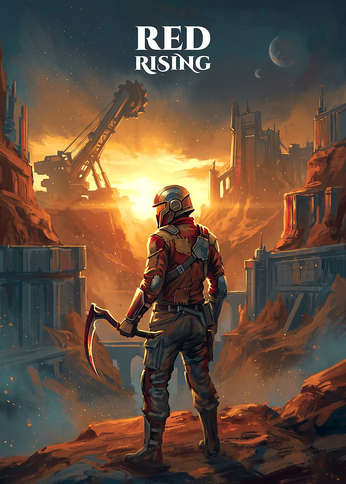 Red Rising Darrow Mars Poster