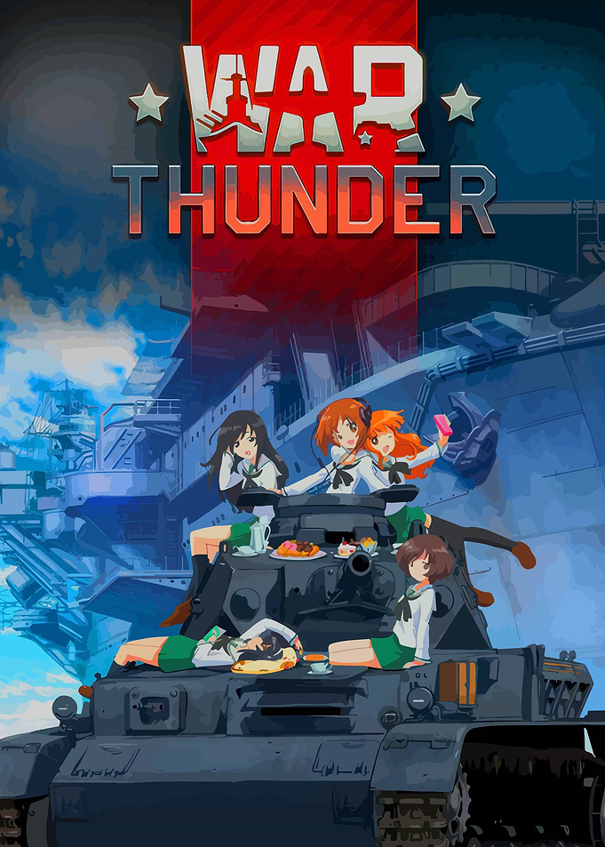 War Thunder Girls und Panzer Crossover