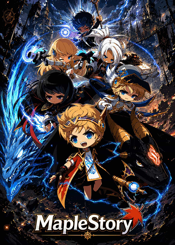 MapleStory Heroes Promotional Poster