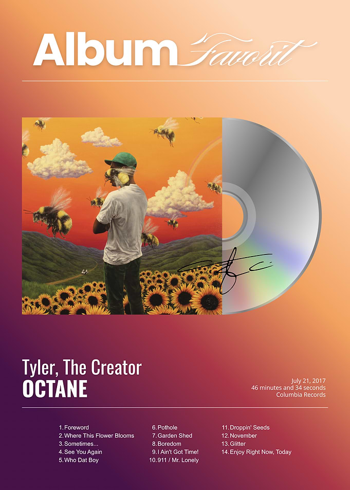 Tyler, The Creator Flower Boy Poster