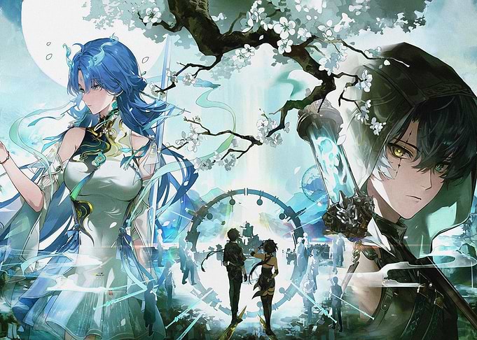 Wuthering Waves Game Art Illustration