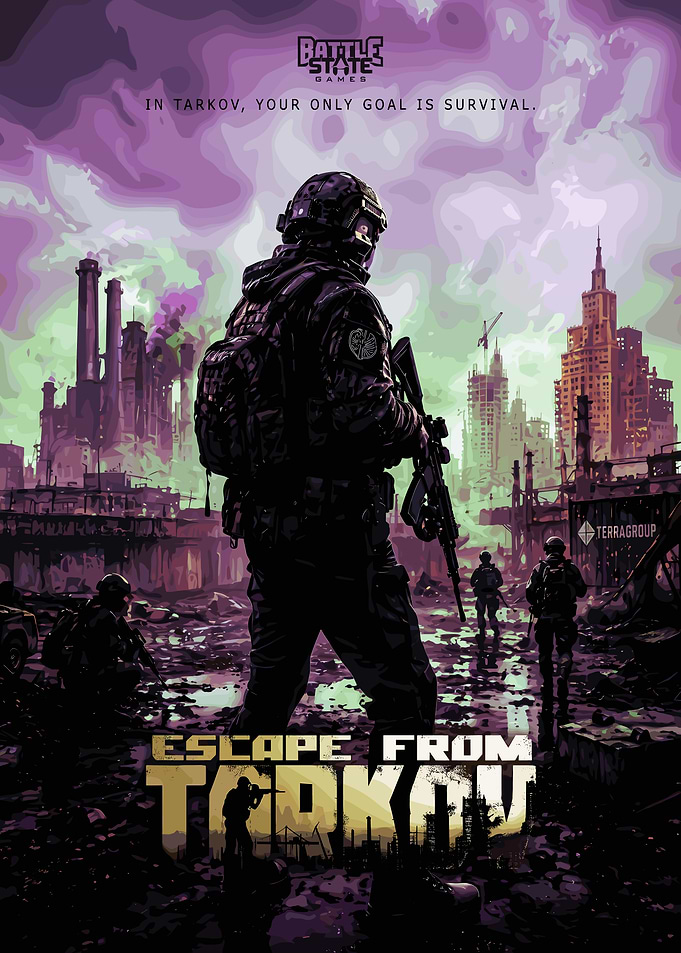Escape From Tarkov Survival Poster