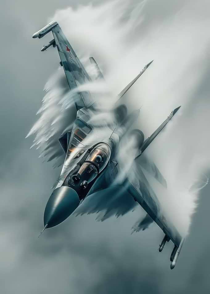 Fighter Jet Breaking Sound Barrier