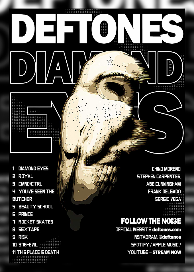 Deftones Diamond Eyes Album Poster