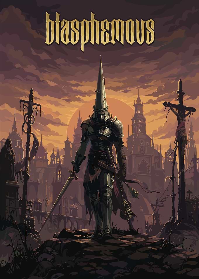 Blasphemous The Penitent One Pixel Art