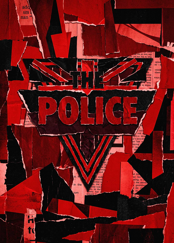 The Police Band Logo Collage