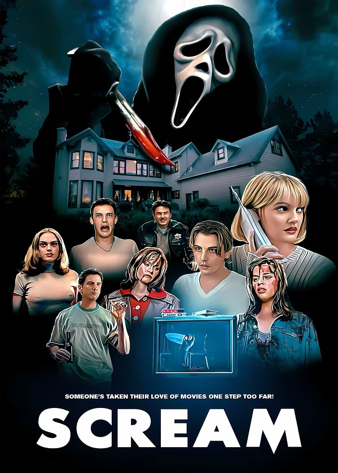 Scream Movie Poster Art