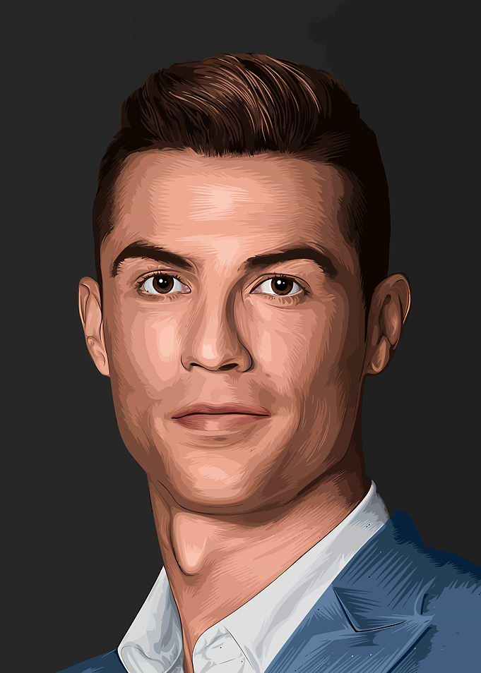 Cristiano Ronaldo Digital Portrait