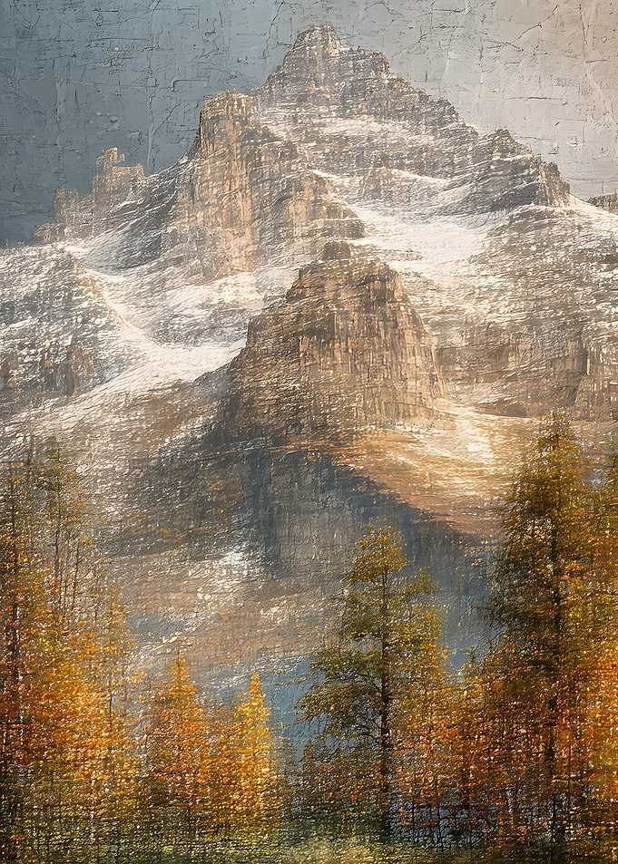 Majestic Autumn Mountain Landscape