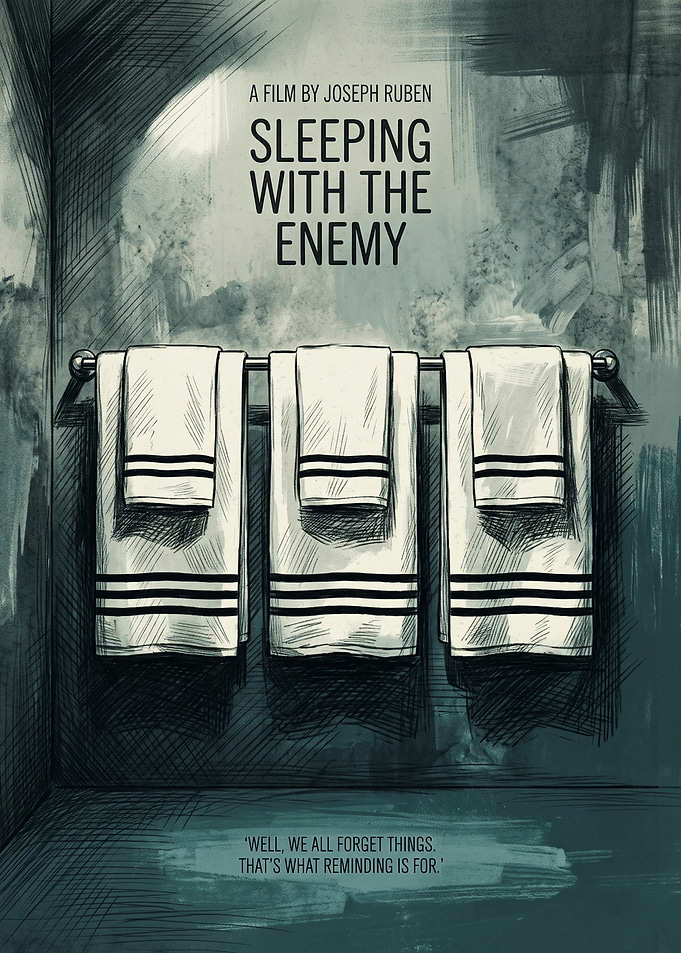 Sleeping With The Enemy Movie Thriller Poster