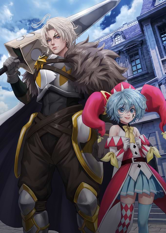 Warrior and Jester Girl