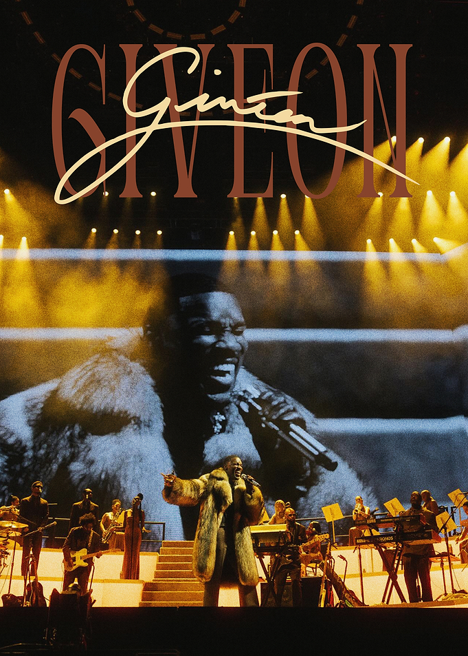 Giveon Live Concert Performance Poster