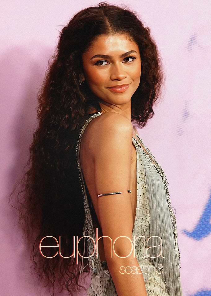Zendaya Euphoria Season 3 Poster