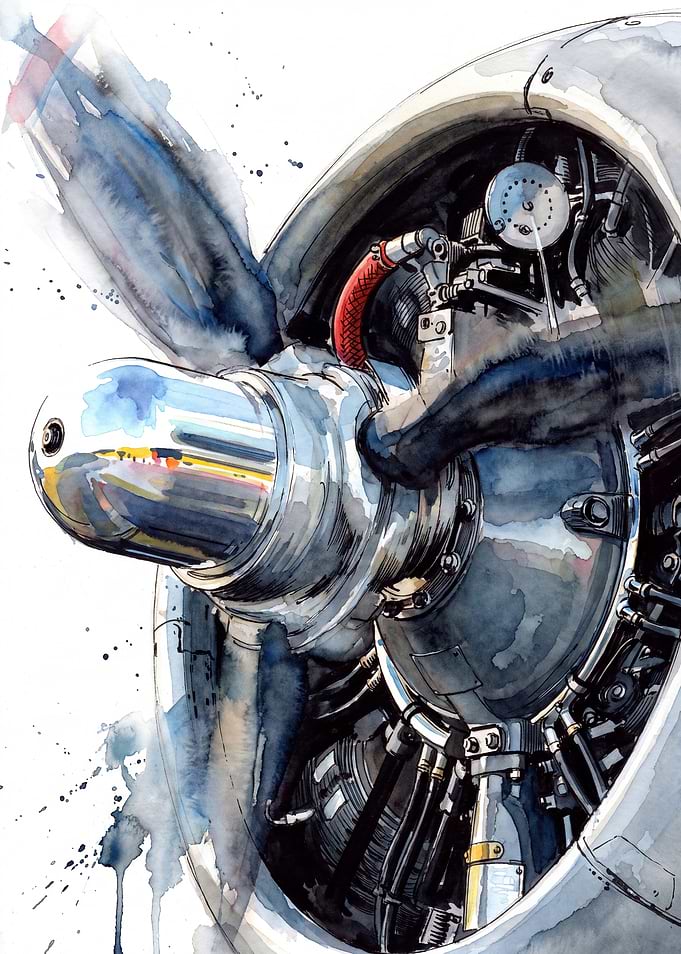 Wild Radial Engine