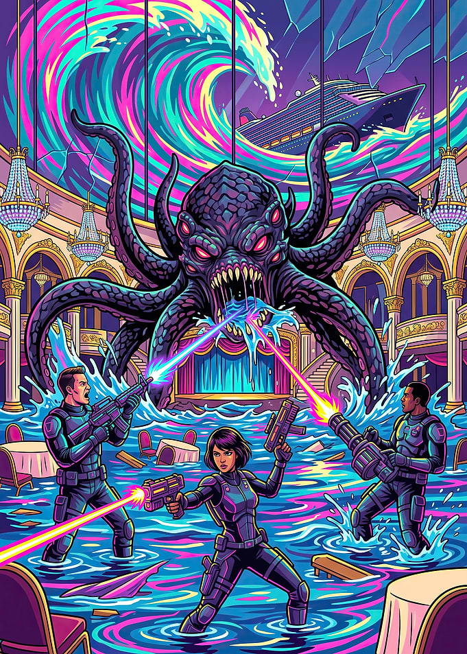 Deep Rising Monster Attack
