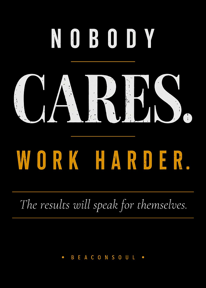 Inspirational Motivational Quote Poster