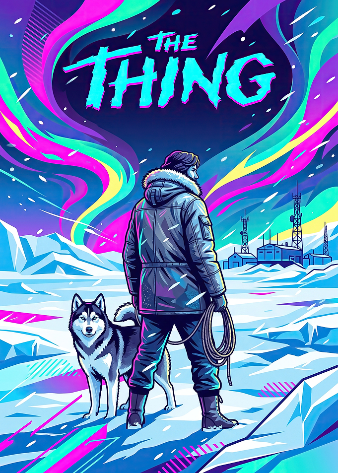 The Thing Movie Poster Art