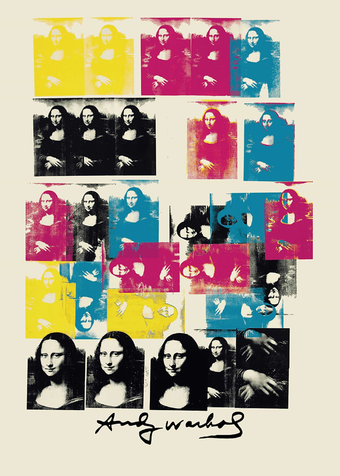 Andy Warhol Mona Lisa Pop Art