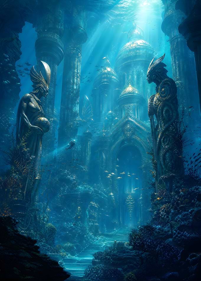 Underwater Ancient City of Atlantis