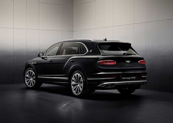 Black Bentley Bentayga EWB SUV
