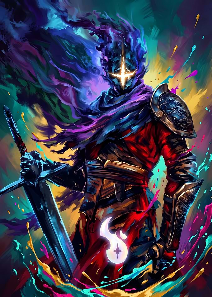 Dead Cells Beheaded Warrior Art