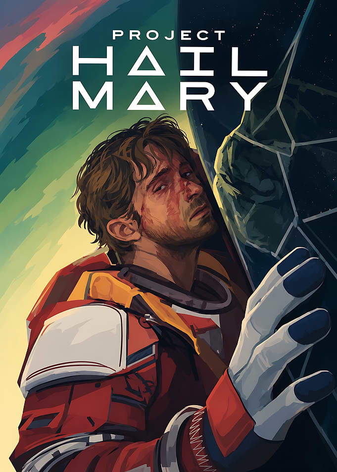 Project Hail Mary Astronaut Poster