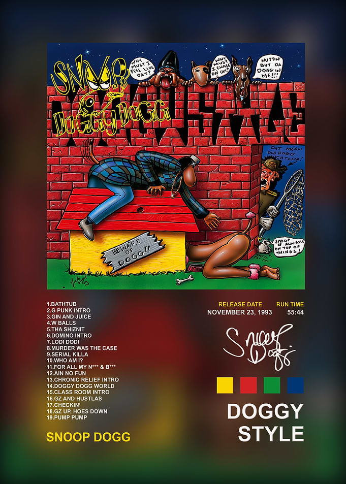 Snoop Dogg Doggystyle Album Cover Art
