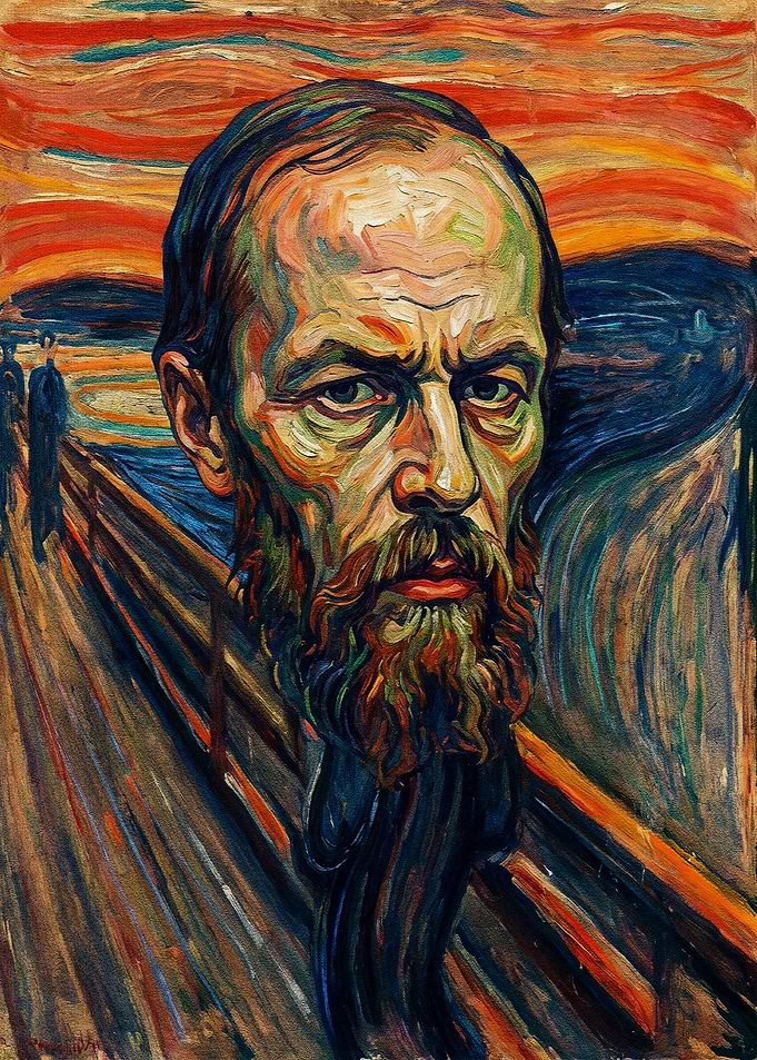 Portrait of Fyodor Dostoevsky