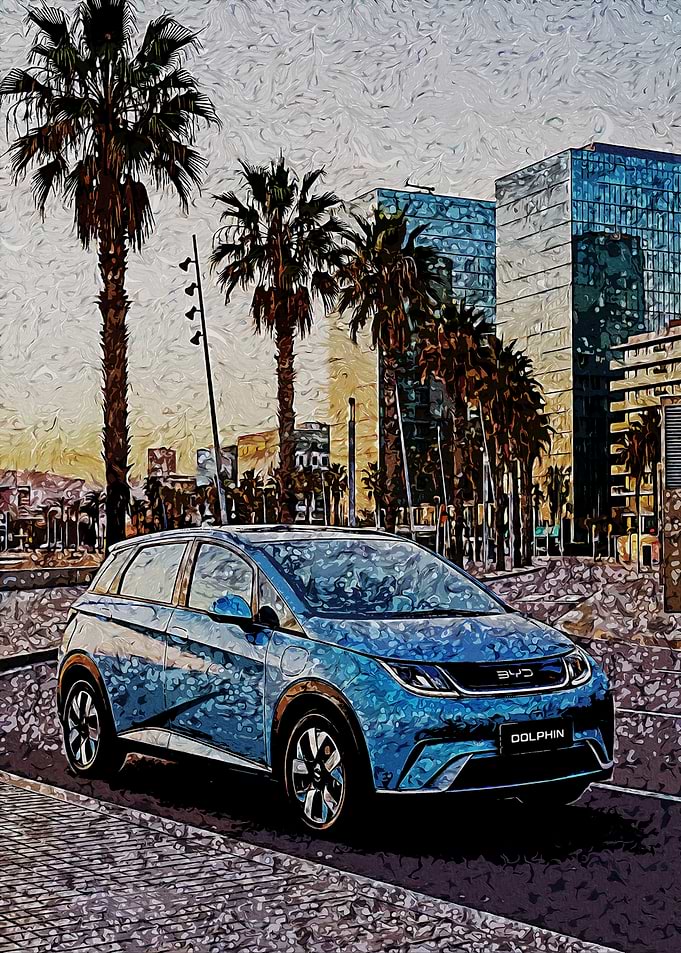 BYD Dolphin Electric Car