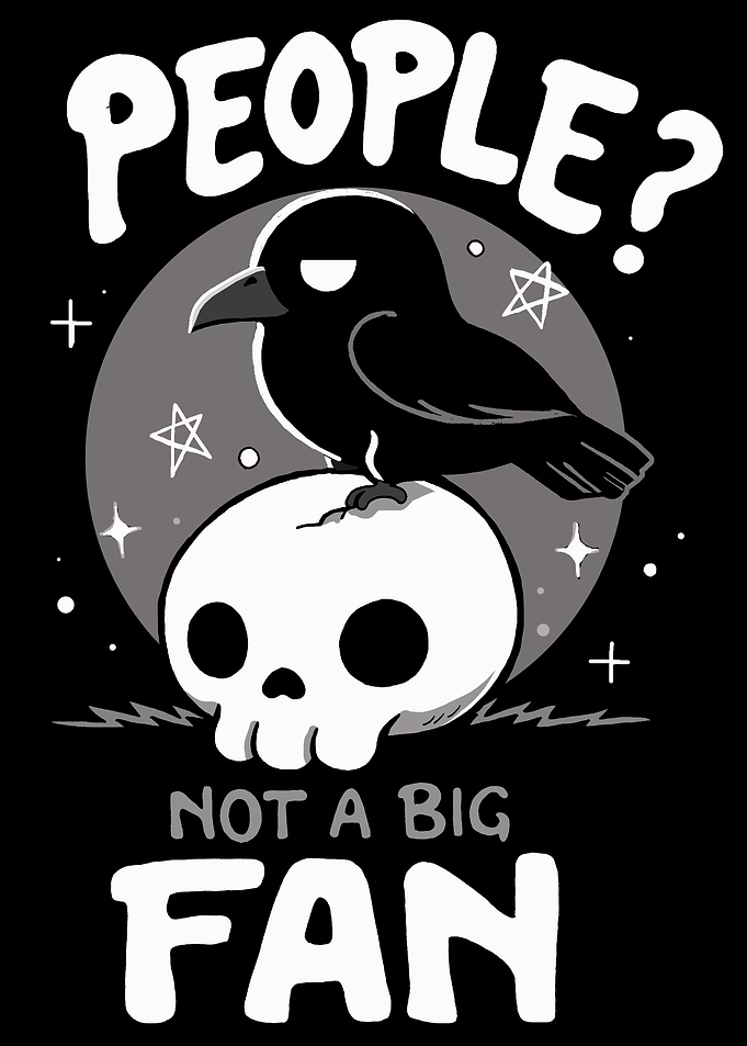 People? Not a Big Fan Crow