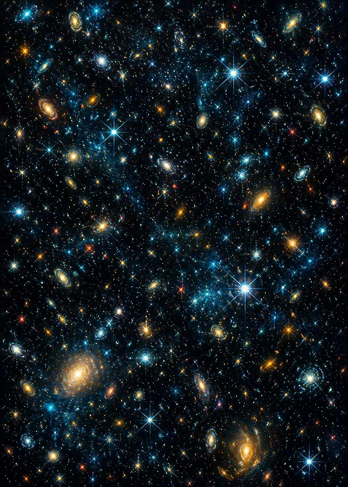 Deep Space Galaxy Field