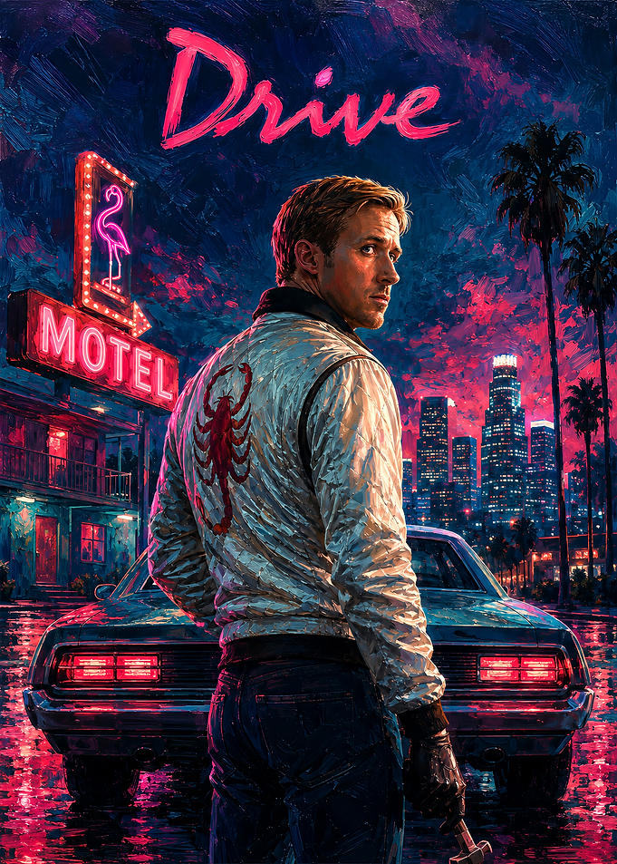 Drive Movie Poster Art