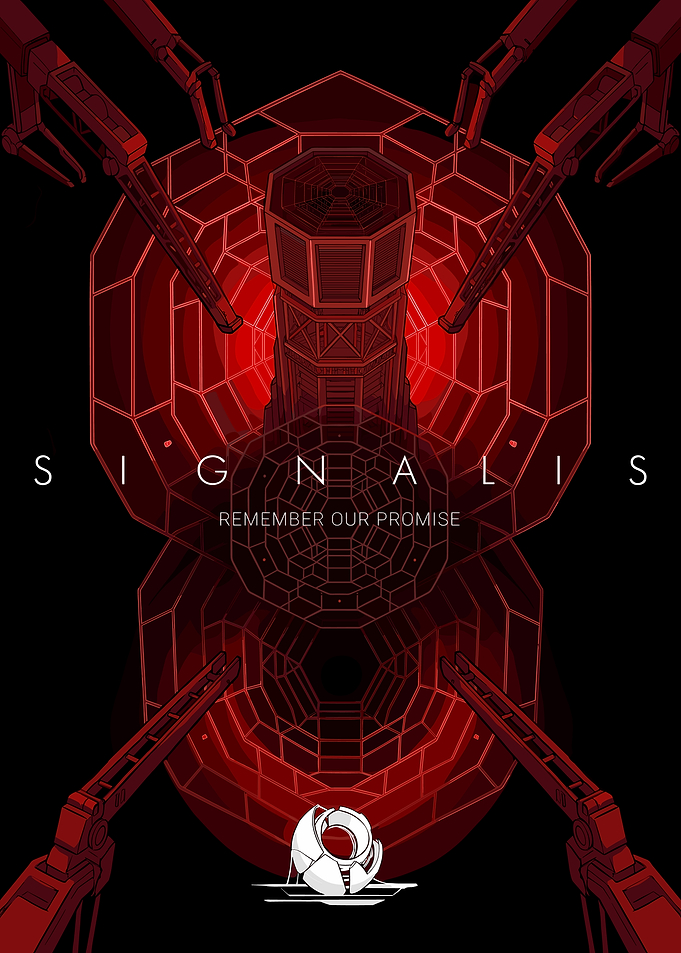 Signalis Game Poster Art